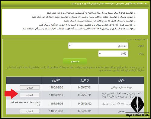 اعتراض به نتایج فرهنگیان
